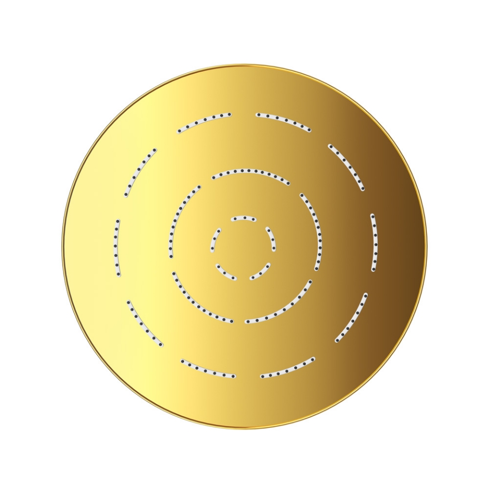 Picture of Maze Overhead Shower - Gold Bright PVD