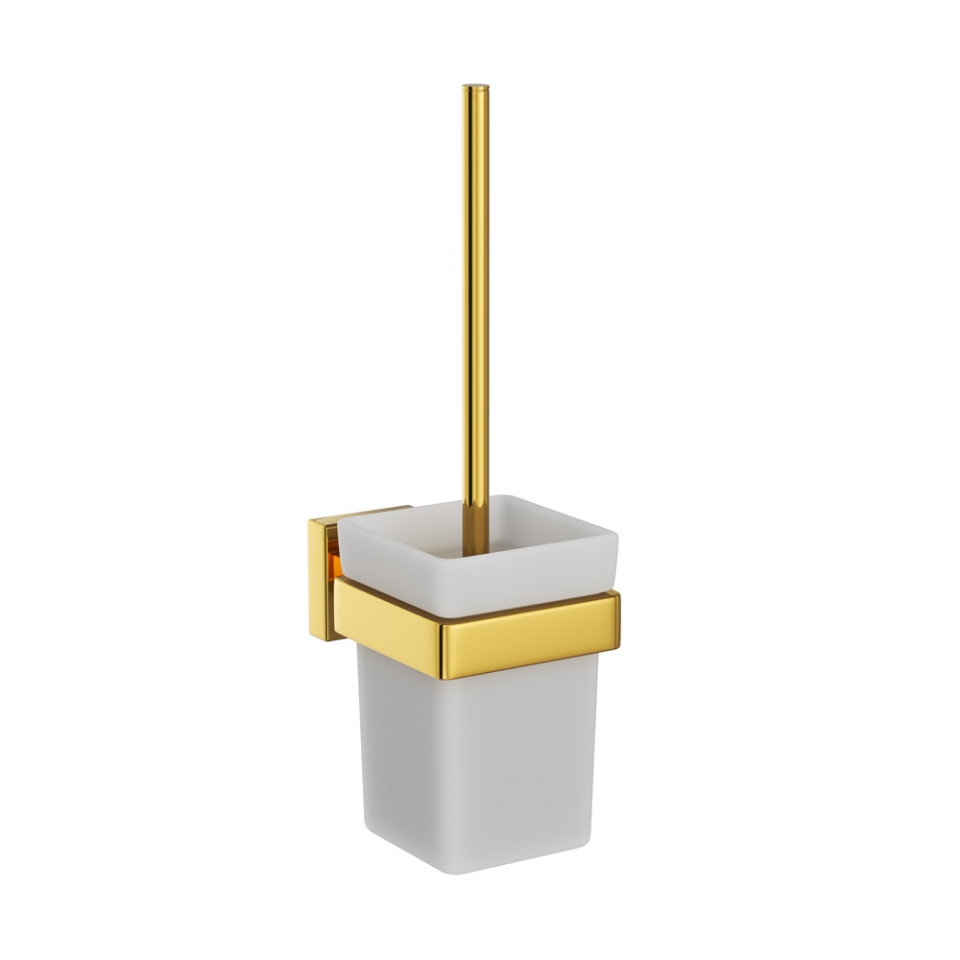 Picture of W.C. Brush Holder - Gold Bright PVD