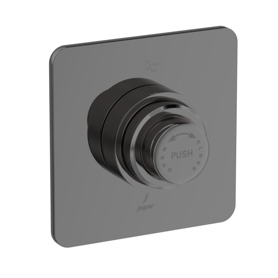Picture of Metropole Flush Valve Dual Flow 32mm  Size (Concealed Body) - Black Chrome