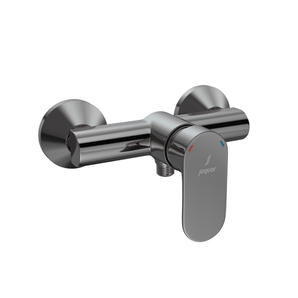 Picture of Single Lever Exposed Shower Mixer - Black Chrome