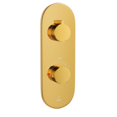 Picture of Aquamax Thermostatic Shower Mixer- Gold Bright PVD