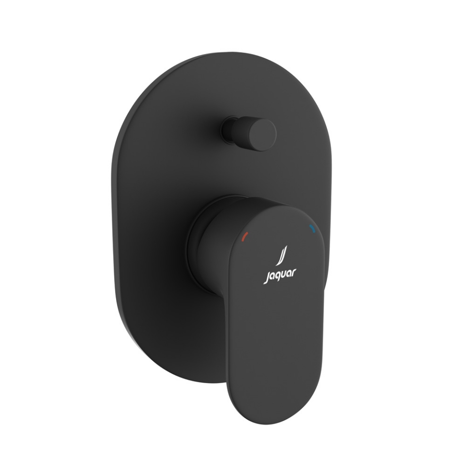 Picture of Single Lever Exposed Part Kit of Diverter - Black Matt