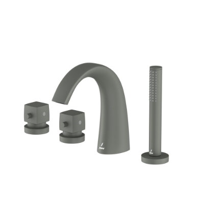 Picture of Thermostatic Bath and Shower Mixer - Graphite