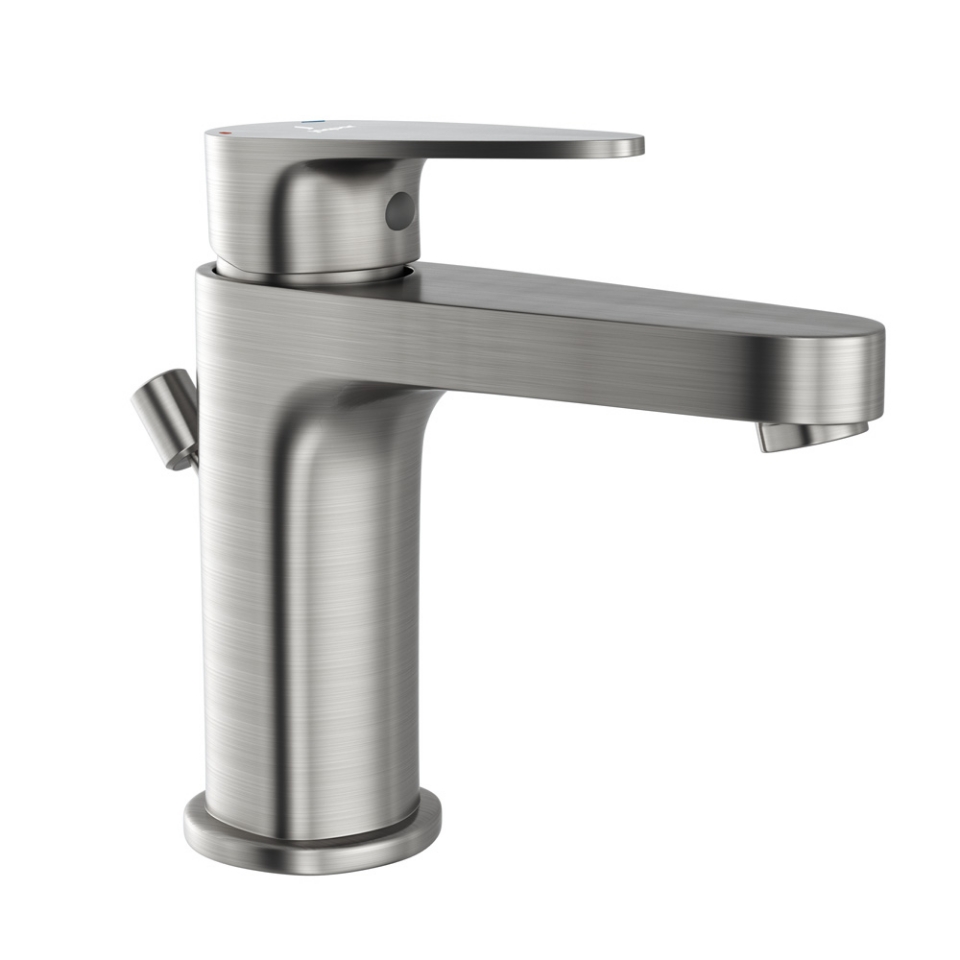 Picture of Single Lever Basin Mixer - Stainless Steel