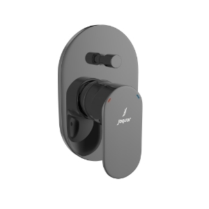 Picture of Single Lever Exposed Parts Kit of Hi-flow Diverter - Black Chrome