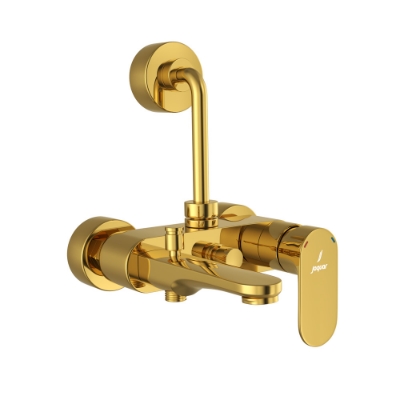 Picture of Single Lever Wall Mixer 3-in-1 System - Gold Bright PVD