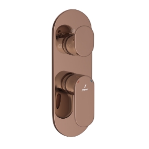 Picture of Aquamax Exposed Part Kit of Single Lever Shower Mixer - Blush Gold PVD