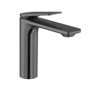 Picture of Single Lever Extended Basin Mixer - Black Chrome