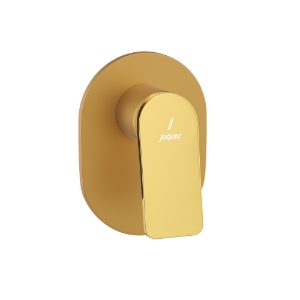 Picture of Single Lever Exposed Parts Kit of Deusch Mixer - Lever: Gold Bright PVD | Body: Gold Matt PVD