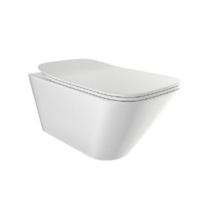 Picture of Rimless Blind Installation Wall Hung WC - White Matt