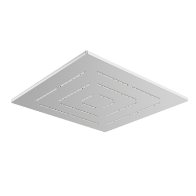 Picture of Square Shape Single Flow Maze Overhead Shower - Chrome