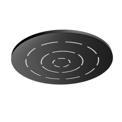 Picture of Maze Overhead Shower - Black Chrome