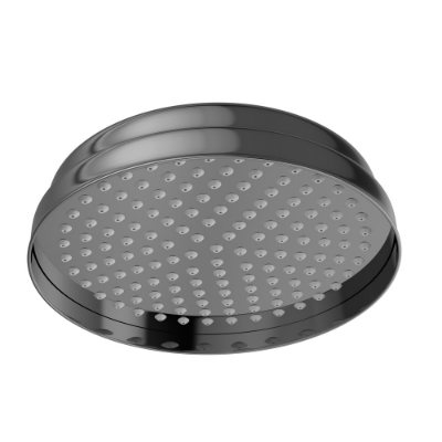 Picture of Victorian Shower Head Round - Black Chrome