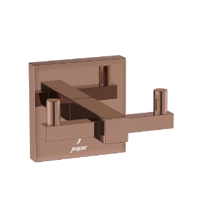 Picture of Double Coat Hook - Blush Gold Bright PVD