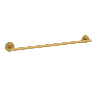 Picture of Single Towel Rail 450mm Long - Gold Matt PVD