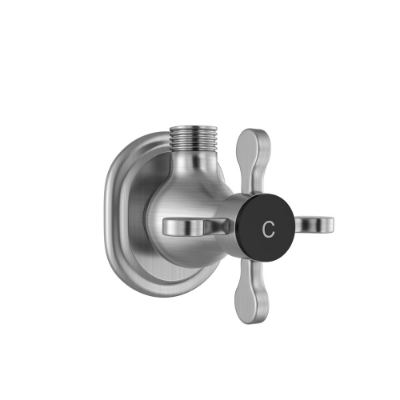Picture of Angular Stop Cock Cold Only - Stainless Steel