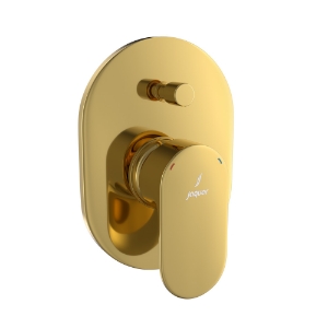 Picture of Single Lever Exposed Part Kit of Diverter - Gold Bright PVD