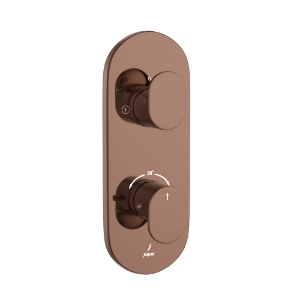 Picture of Aquamax Thermostatic Shower Mixer - Blush Gold PVD