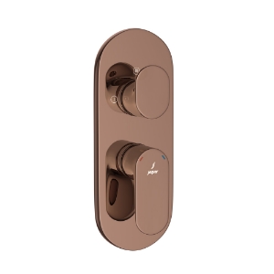 Picture of Aquamax Exposed Part Kit of Single Lever Shower Mixer - Blush Gold PVD