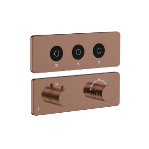 Picture of Exposed Part Kit of Cloud Touch Shower System - Blush Gold Bright PVD