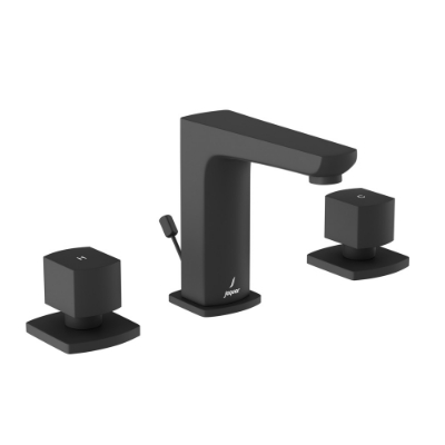 Picture of 3-Hole Basin Mixer - Black Matt