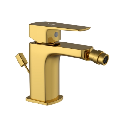Picture of Single Lever 1-Hole Bidet Mixer - Gold Bright PVD