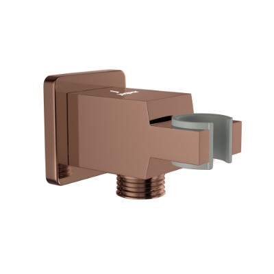 Picture of Wall Outlet with Shower Hook - Blush Gold PVD