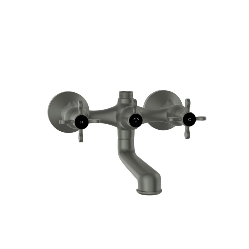 Wall Mixer with Telephone Shower Arrangement