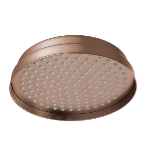 Picture of Victorian Shower Head Round - Antique Copper