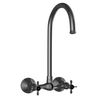 Picture of Sink Mixer with Regular Swinging Spout - Black Chrome