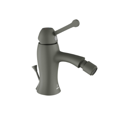 Picture of Single Lever 1-Hole Bidet Mixer with Popup Waste System - Graphite