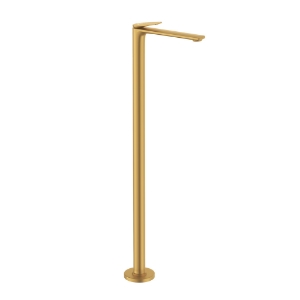 Picture of Floor Mounted Single Lever Basin Mixer - Gold Matt PVD