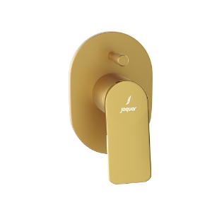 Picture of Single Lever Exposed Parts Kit of Hi-flow Diverter - Lever: Gold Bright PVD | Body: Gold Matt PVD
