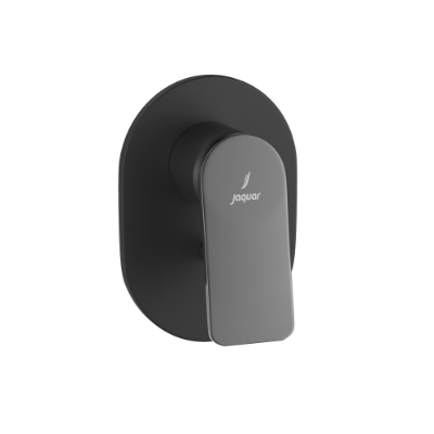 Picture of 3-Inlet Single Lever Concealed Diverter - Lever: Black Chrome | Body: Black Matt