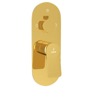 Picture of Aquamax Exposed Part Kit of Single Lever Shower Mixer with 3-way diverter - Gold Bright PVD