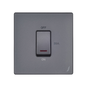 Picture of One Gang 20A Dp Switch - Grey 