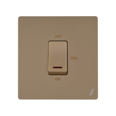 Picture of 20A Dp Switch - Gold