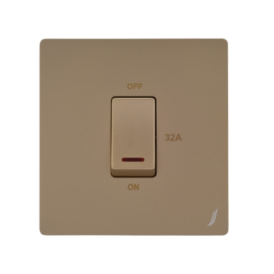 Picture of 32A Dp Switch - Gold