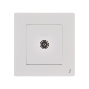 Picture of One Way Television Socket -White