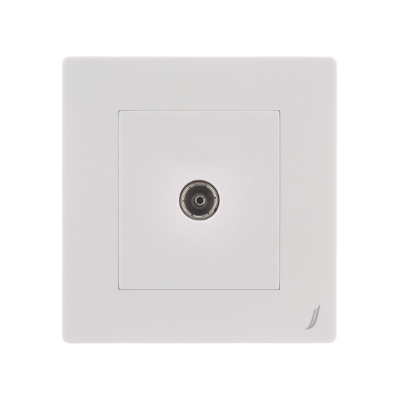 Picture of One Way Television Socket -White