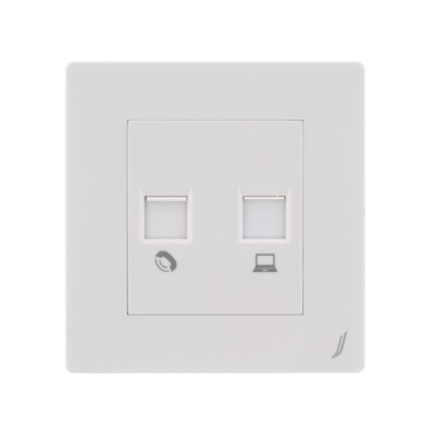 Picture of Telephone & Computer Socket
