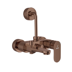 Picture of Single Lever Wall Mixer 3-in-1 System - Blush Gold Bright PVD
