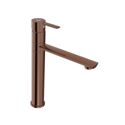 Picture of Single Lever Sink Mixer - Blush Gold Bright PVD
