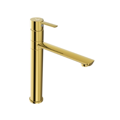 Picture of Single Lever Sink Mixer - Gold Bright PVD
