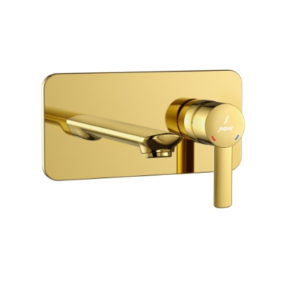 Picture of Exposed Part Kit of Single Lever Basin Mixer - Gold Bright PVD