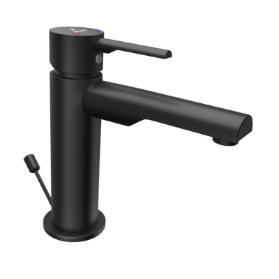 Picture of Single Lever Basin Mixer - Black Matt