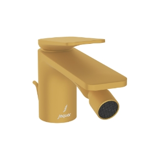 Picture of Single Lever 1-Hole Bidet Mixer with Popup Waste System - Gold Matt PVD