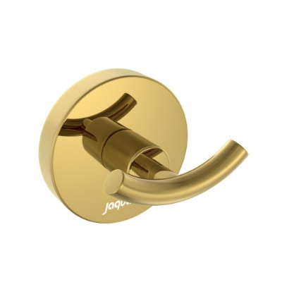 Picture of Double Coat Hook - Gold Bright PVD