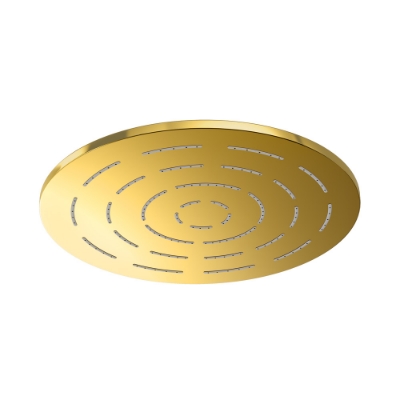 Picture of Round ShapeMaze Overhead Shower - Gold Bright PVD