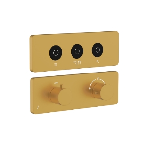 Picture of Exposed Part Kit of Cloud Touch Shower System - Gold Matt PVD